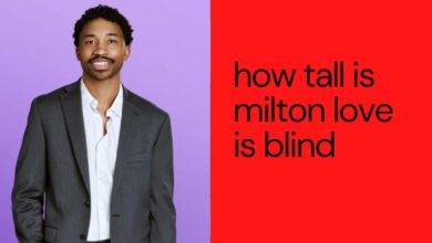 How Tall is Milton from Love is Blind