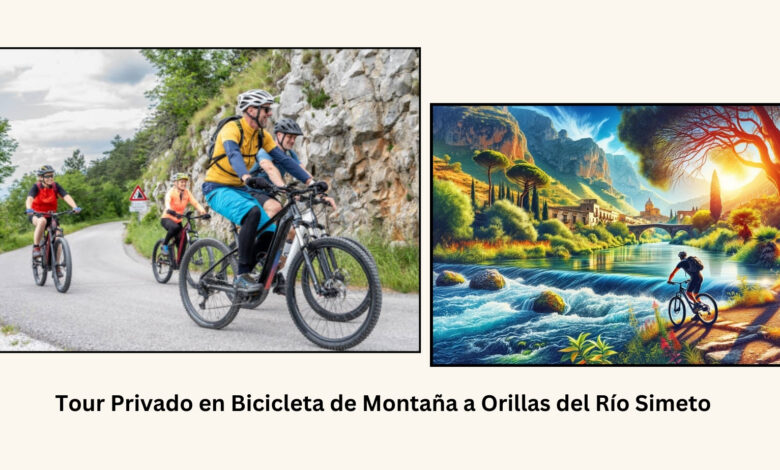 Tour Privado en Bicicleta de Montaña a Orillas del Río Simeto